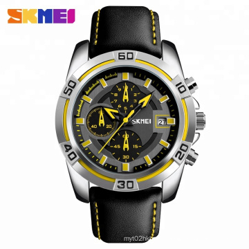 Skmei 9156 hand clock manufacturer own brand black quartz watch men wristwatch